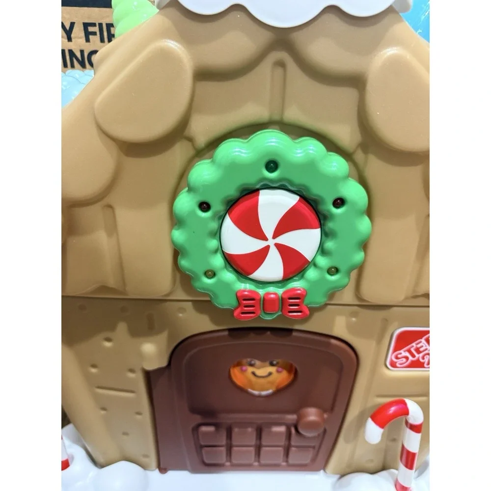 Step 2 My First Gingerbread House Interactive‎ Toy Christmas -COMPLETE, TESTED